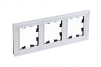 AtlasDesign Nature Стекло белый Рамка 3-ая Schneider Electric