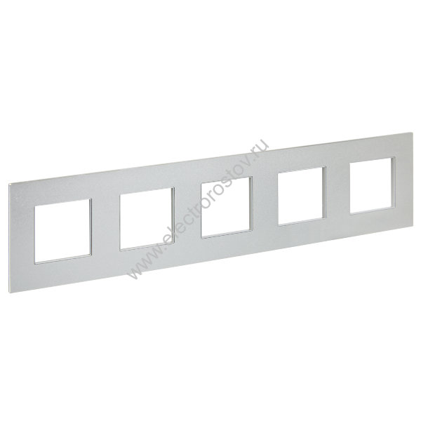 IEK SKANDY Металл Серебряный Рамка 5-ая SK-F35S