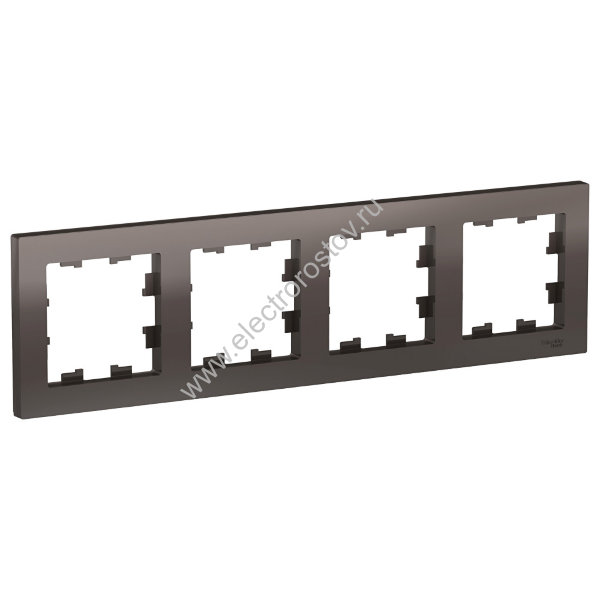 AtlasDesign Мокко Рамка 4-ая, универсальная Schneider Electric