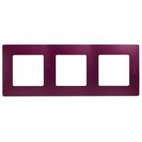 Etika Сливовая Рамка 3-ая Legrand