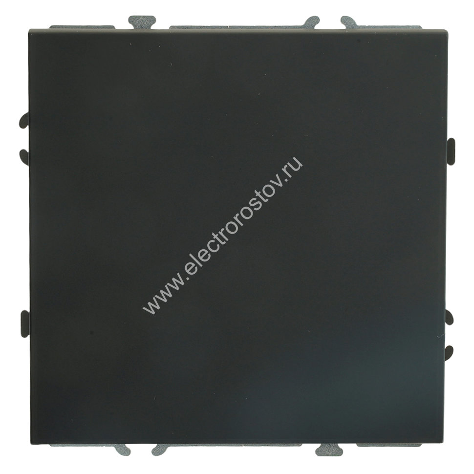 Выключатель 1-клавишный (механизм), STEKKER, 250В, 10А, серия Эмили, , черный уголь, so