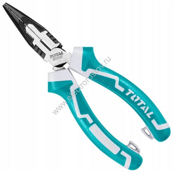Длинногубцы 160мм с увеличенным рычагом TOTAL