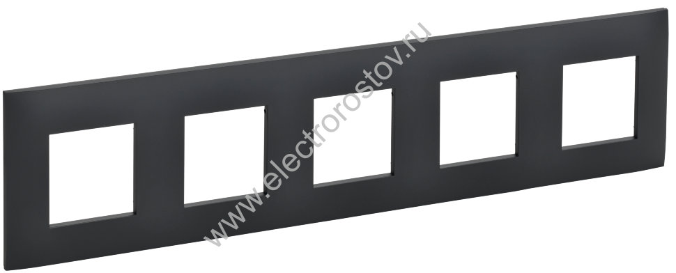 IEK SKANDY Графит Рамка 5-ая SK-F05G