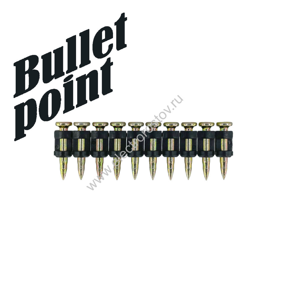 Гвоздь по бетону, металлу, кирпичу Bullet Point х22мм (1000шт) TOUA
