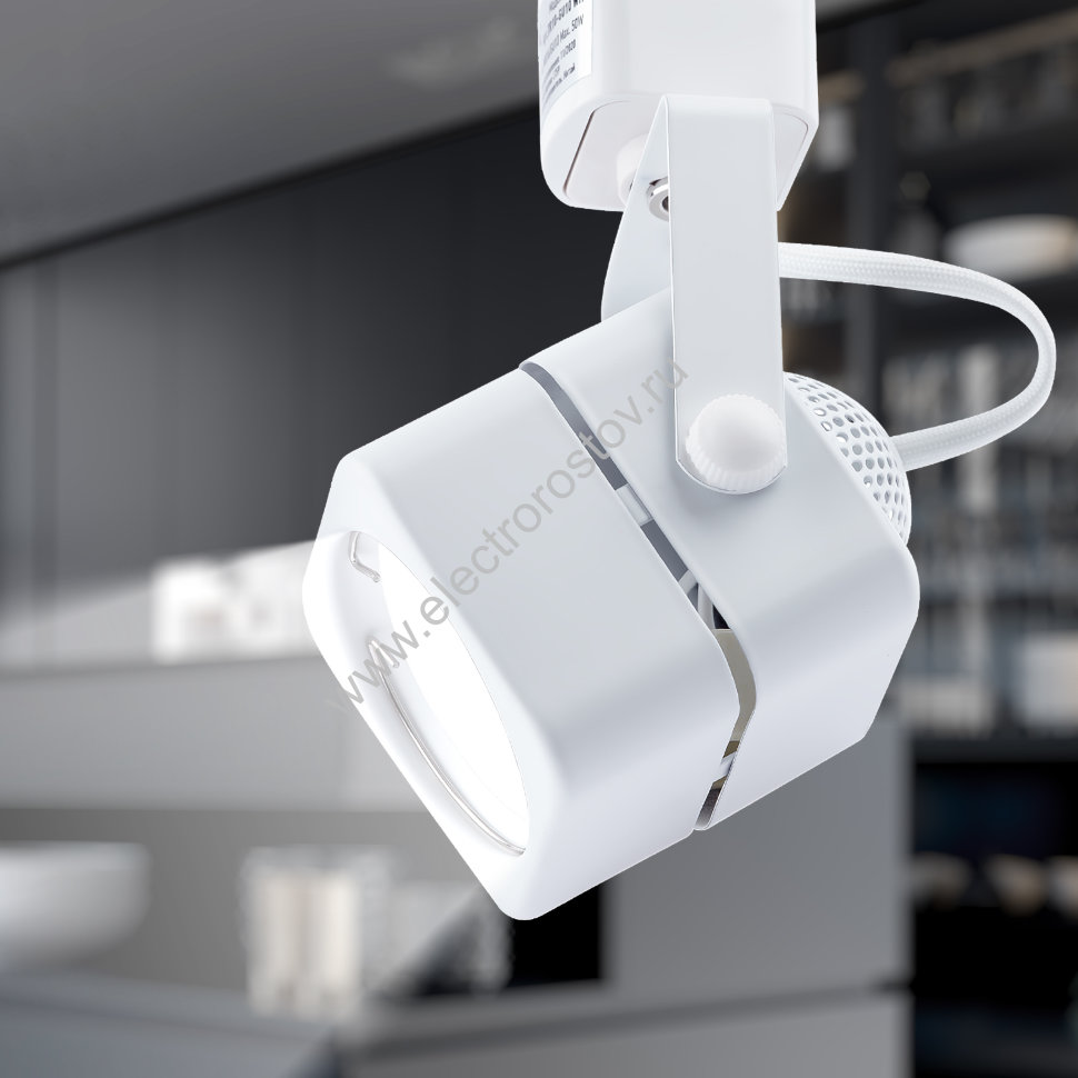 ЭРА TR10-GU10 WH Белый Светильник Трек MR16