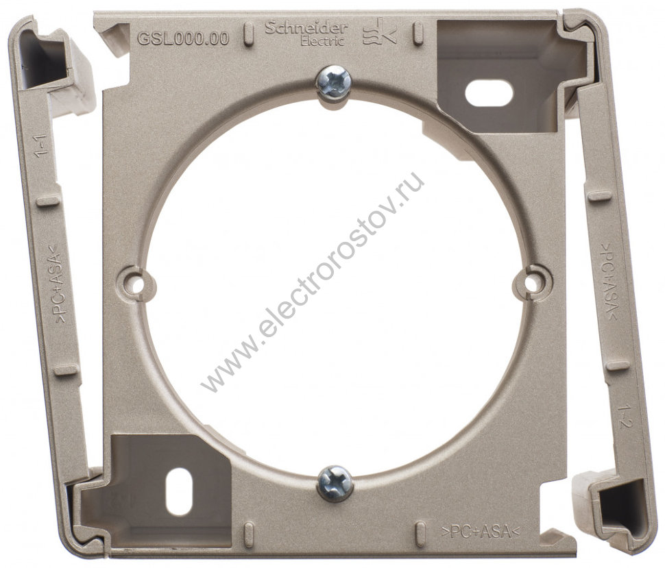 Glossa Титан Адаптер для открытого монтажа Schneider Electric