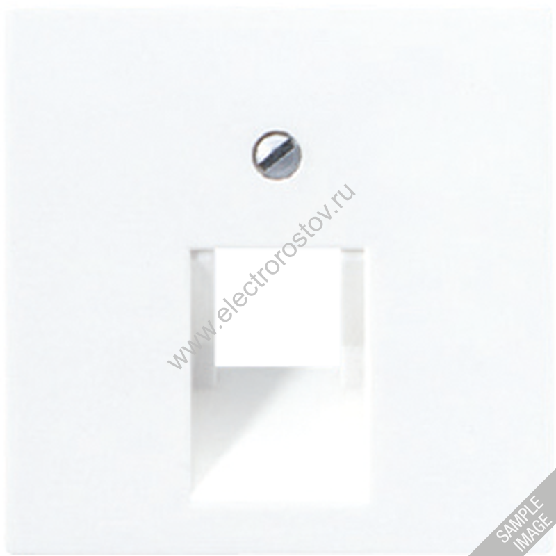 JUNG EcoProfi Бежевая Накладка 1-ой наклонной ТЛФ/комп розетки