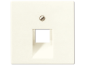 JUNG EcoProfi Бежевая Накладка 1-ой наклонной ТЛФ/комп розетки