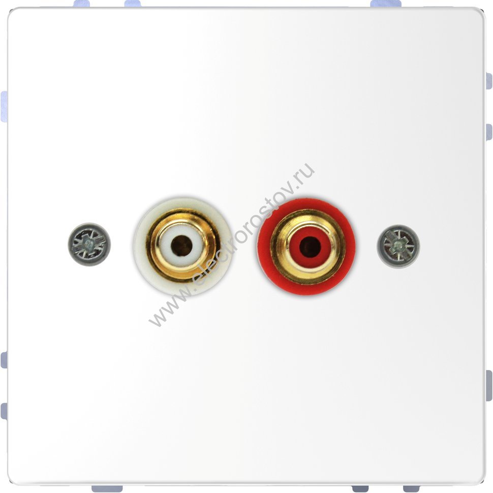 Schneider Electric Merten D-Life Белый Лотос Аудиорозетка с модул. тюльпан Schneider Electric