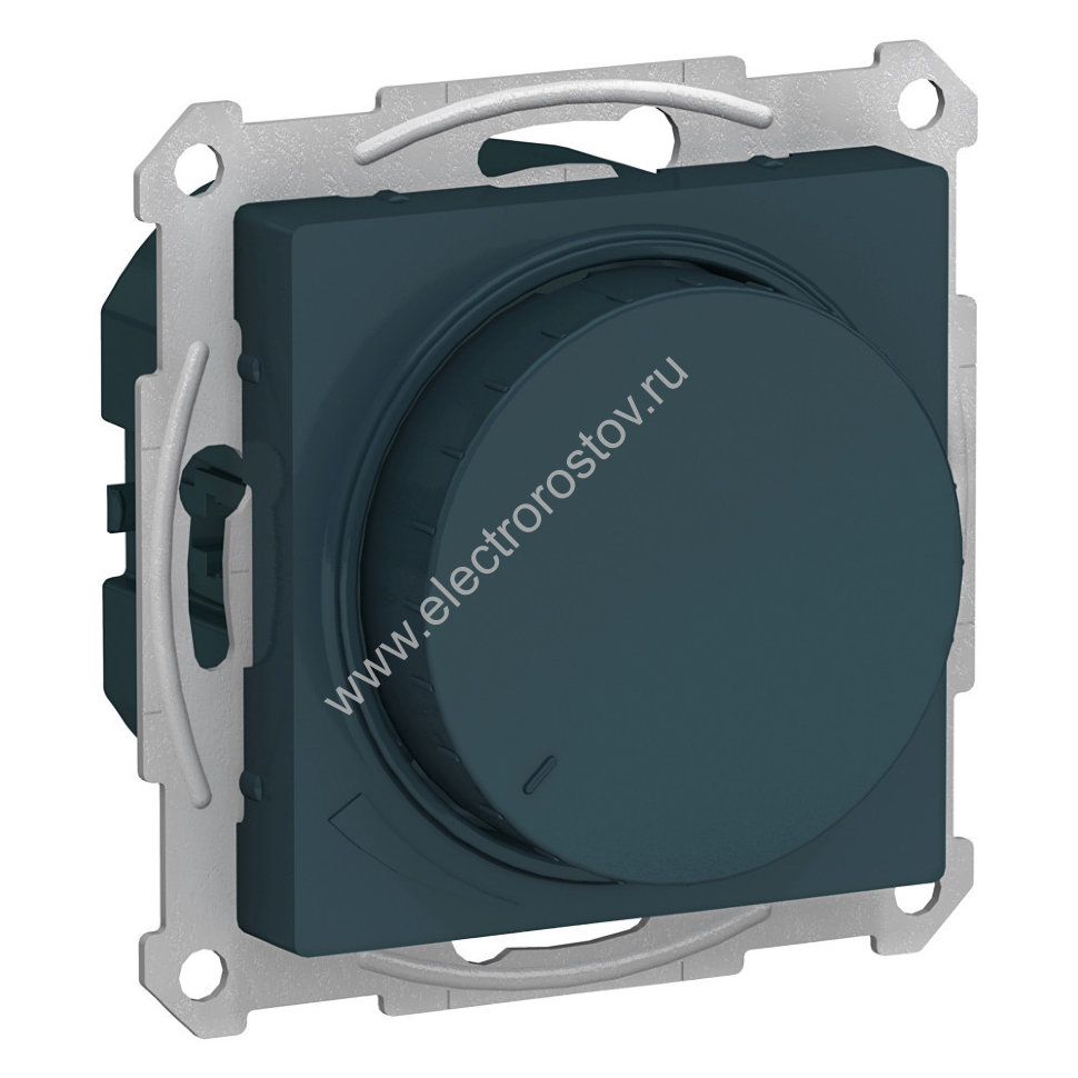 AtlasDesign Изумруд Светорегулятор (диммер) поворотно-нажимной, 400Вт Schneider Electric