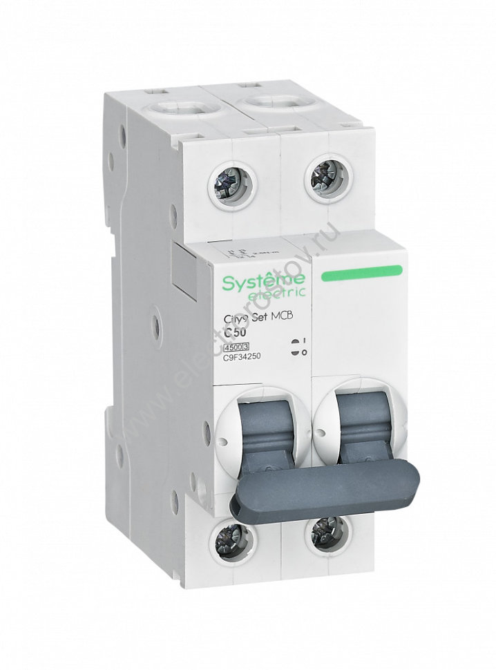 City9 Автоматический выключатель 4.5кА 2P C50 Systeme Electric