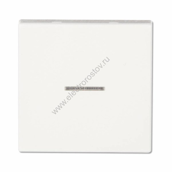 JUNG EcoProfi Белая Клавиша 1-ая с подсветкой