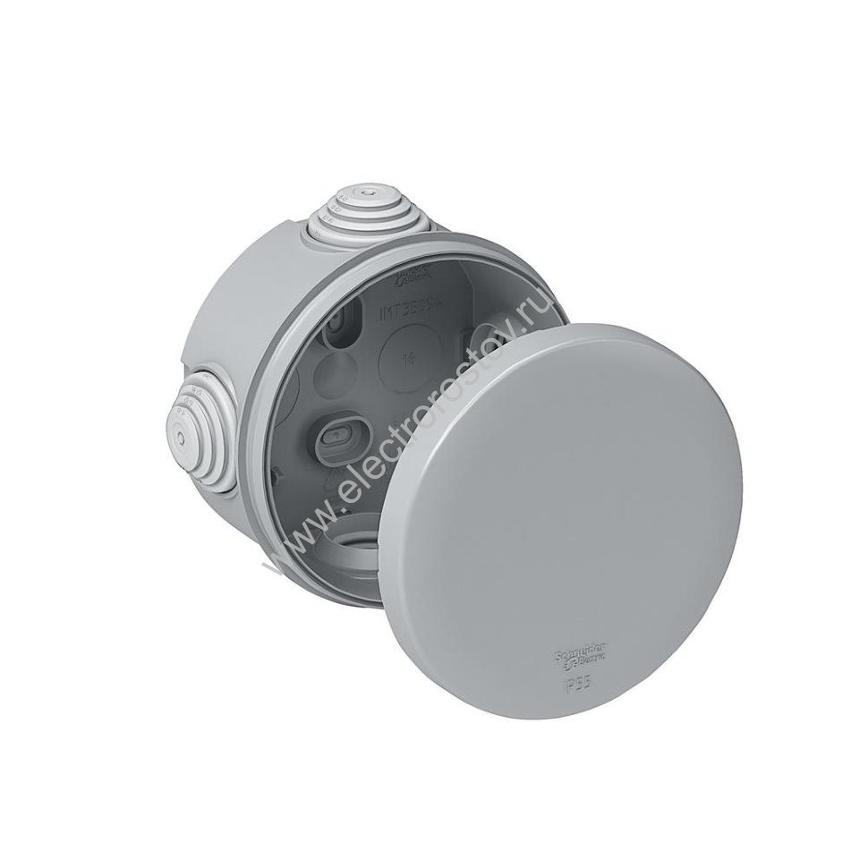 Распред. коробка открытой установки 80мм IP55 Schneider Electric
