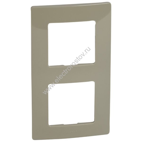 Etika Светлая галька Рамка 2-ая Legrand