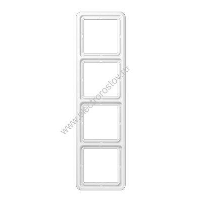 CD 500 Белый Рамка 4-ая JUNG