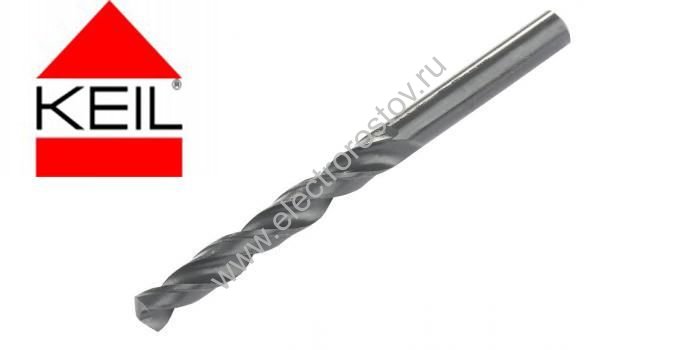 Сверло по металлу 7 мм x109, HSS DIN 338, KEIL, Германия