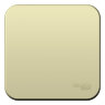 Blanca наруж Бежевый Выключатель 1-клавишный (cх.1) изолир. пластина 10А, 250B Schneider Electric