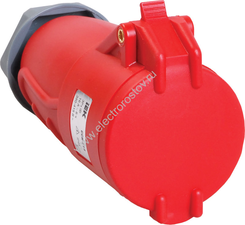 Розетка переносная ССИ-215 3Р+РЕ+N 16А 380В IP44 IEK MAGNUM