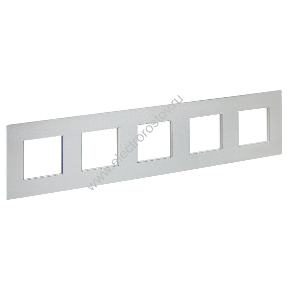 IEK SKANDY Металл Серебряный Рамка 5-ая SK-F35S