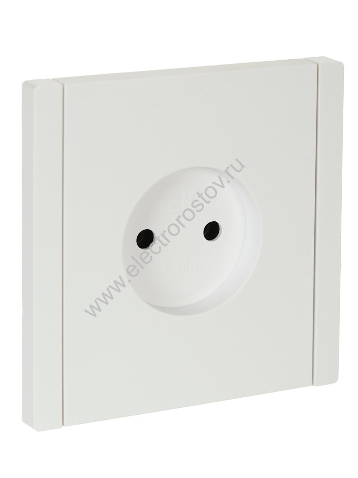 IEK FORTE&PIANO Белый Розетка б/з винтовое крепление 10А FP218
