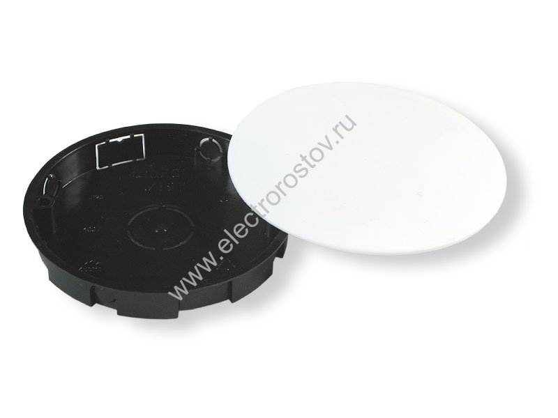 Распред. коробка для сплошных стен 100х15мм черн. У191 HEGEL