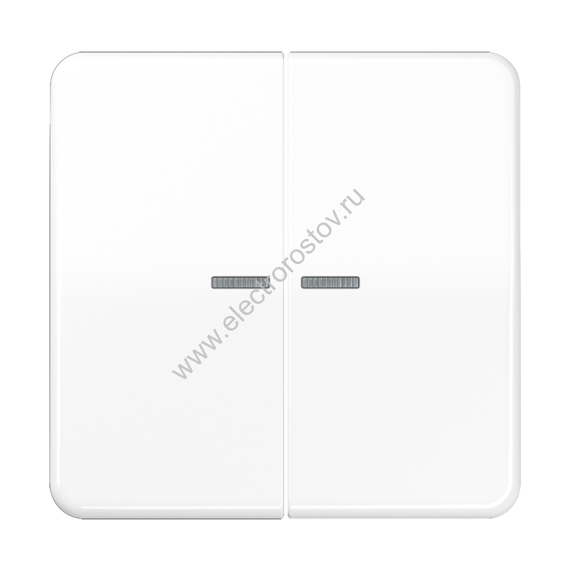 CD 500 Белый Клавиша 2-ая с подсветкой JUNG