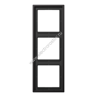 LS 990 Алюминий темный Рамка 3-ая JUNG