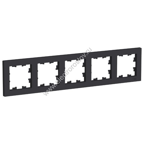 AtlasDesign Карбон Рамка 5-ая, универсальная Schneider Electric