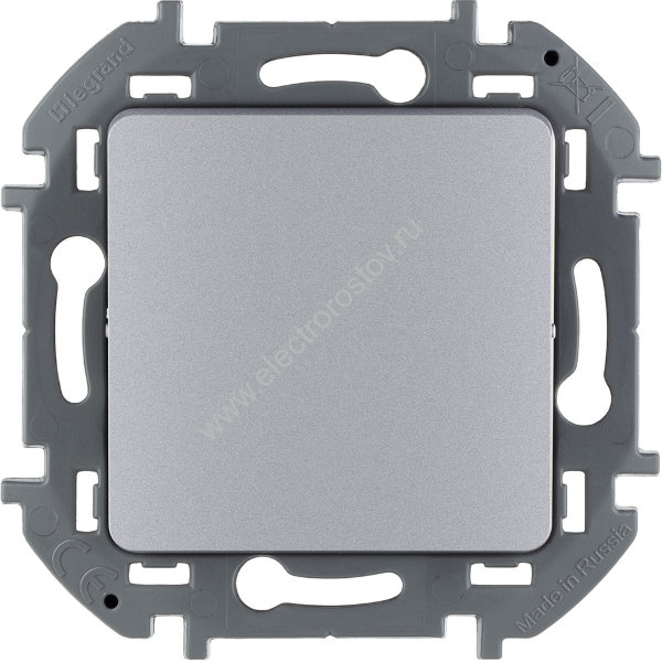 INSPIRIA Алюминий Выключатель одноклавишный Legrand