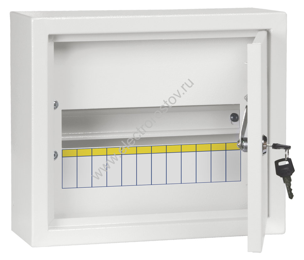 IEK TITAN 3 Корпус металлический ЩРн-12 (265х310х120мм) IP31 белый