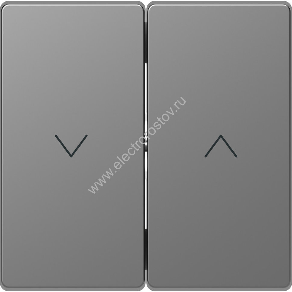 Schneider Electric Merten D-Life Нержавеющая Сталь Клавиша-кнопка для жалюзи