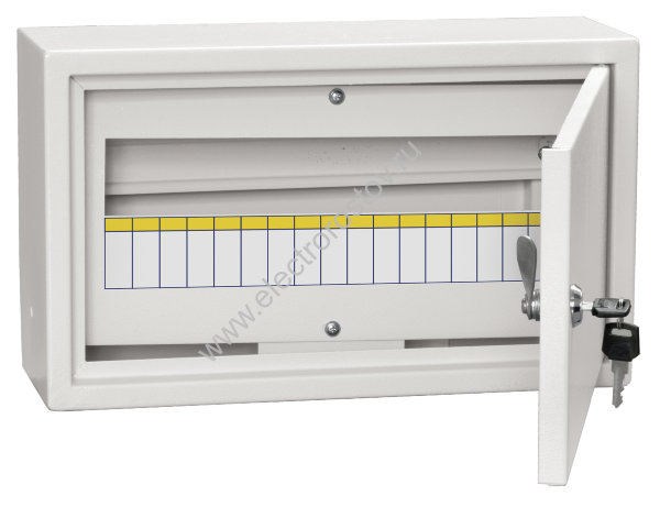 IEK TITAN 3 Корпус металлический ЩРн-18 (265х440х120мм) IP31 белый