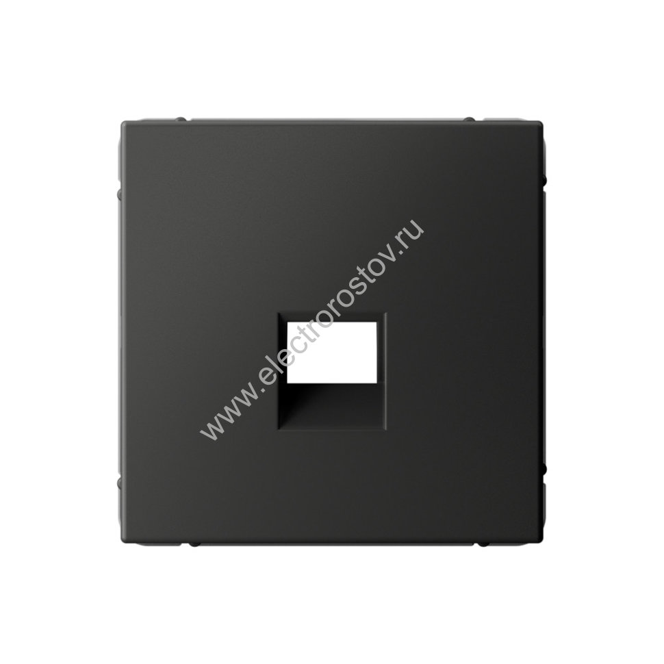 Systeme Electric ArtGallery Базальт Накладка для информационных функций типа Keystone