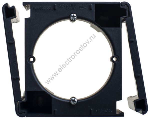 Glossa Антрацит Адаптер для открытого монтажа Schneider Electric