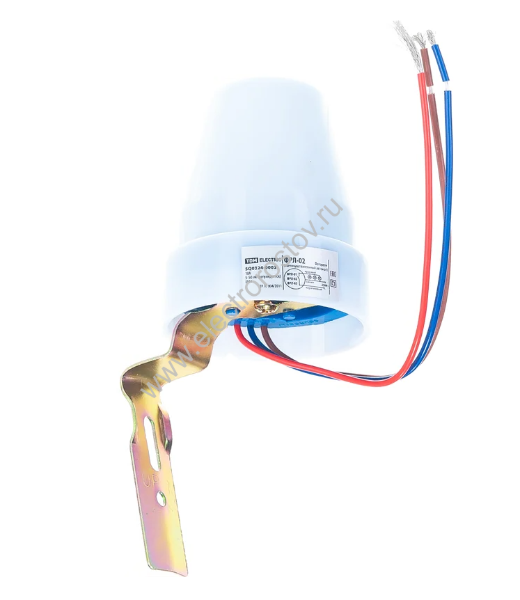 Фотореле ФРЛ-02 10А IP44 TDM