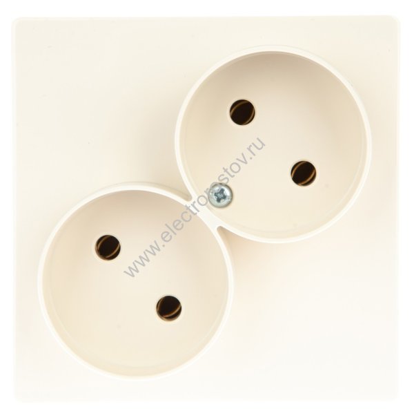 Simon 24 Слоновая кость Розетка 2-ая б/з Simon