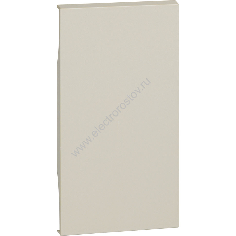 Living now Песочный Лицевая панель для заглушек 2 мод Bticino