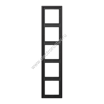 LS 990 Алюминий темный Рамка 5-ая JUNG