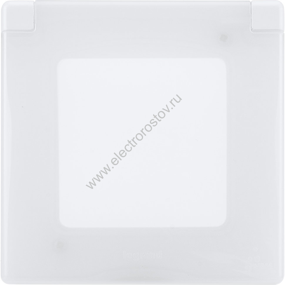 INSPIRIA Белый Рамка с защитной крышкой IP 44 Legrand