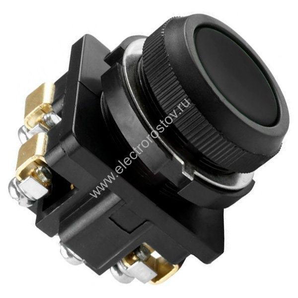 Кнопка черная КЕ  011/2