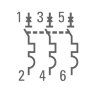 EKF PROxima ВА 47-63 Автоматический выключатель  (С) 3P 6А 4,5kA