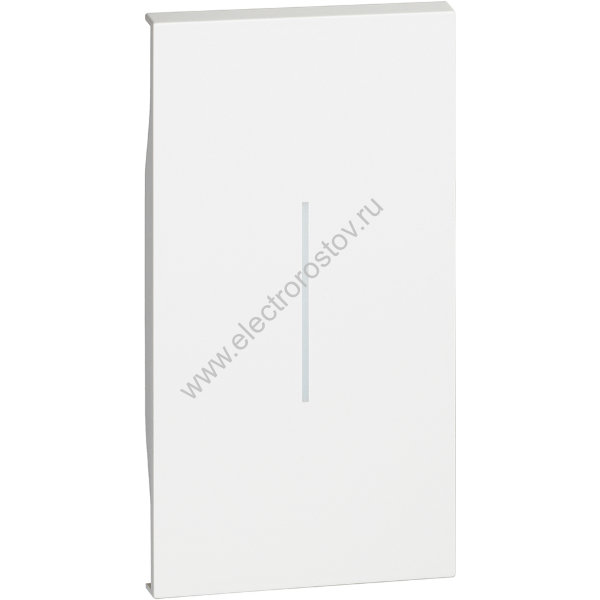 BT Living now Белый Лицевая панель для выключ и переключ 2 мод