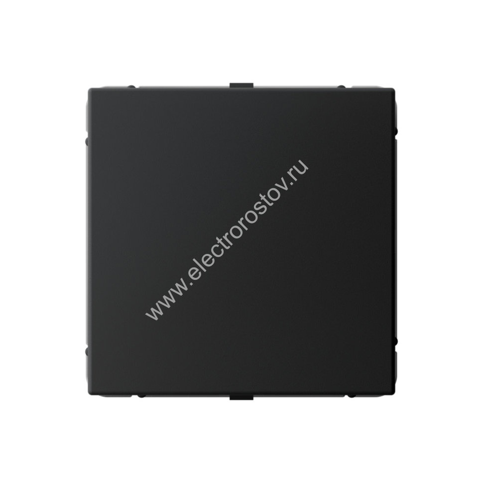 Systeme Electric ArtGallery Карбон Заглушка без суппорта для многопостовых рамок