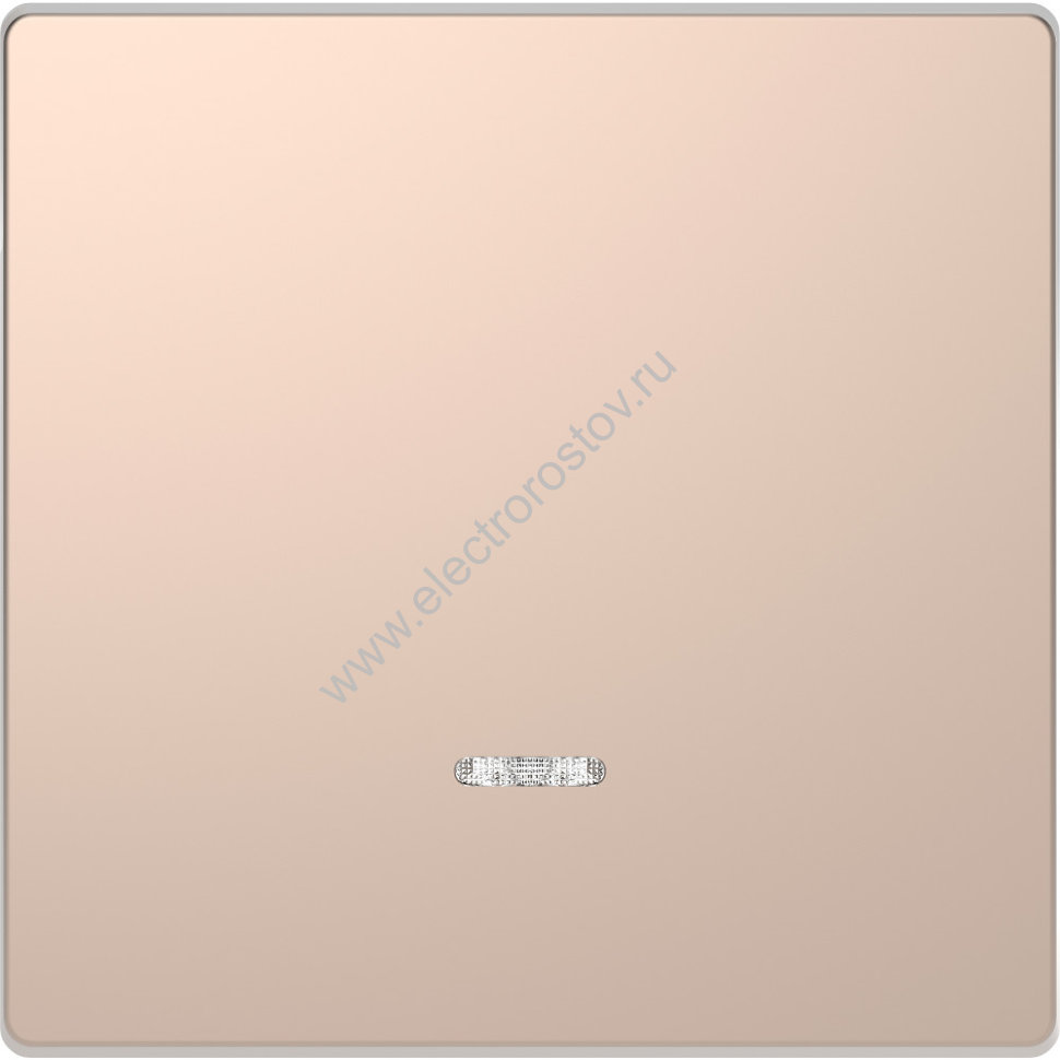 Schneider Electric Merten D-Life Шампань Клавиша 1-ая с линзой для LED модуля