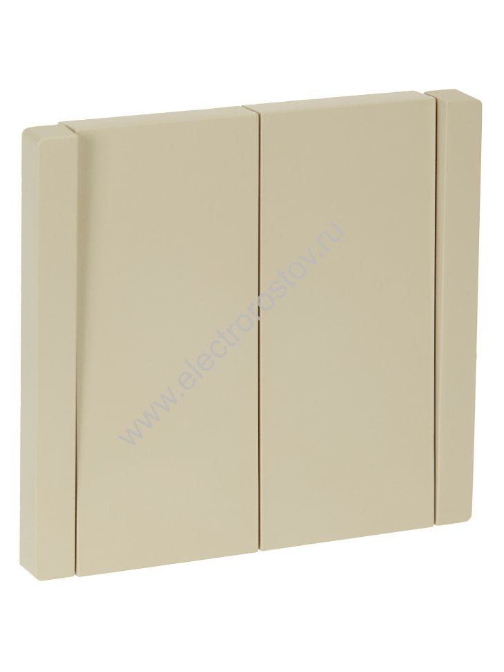 IEK FORTE&PIANO Ваниль Выключатель 2-кл проходной 10А FP407