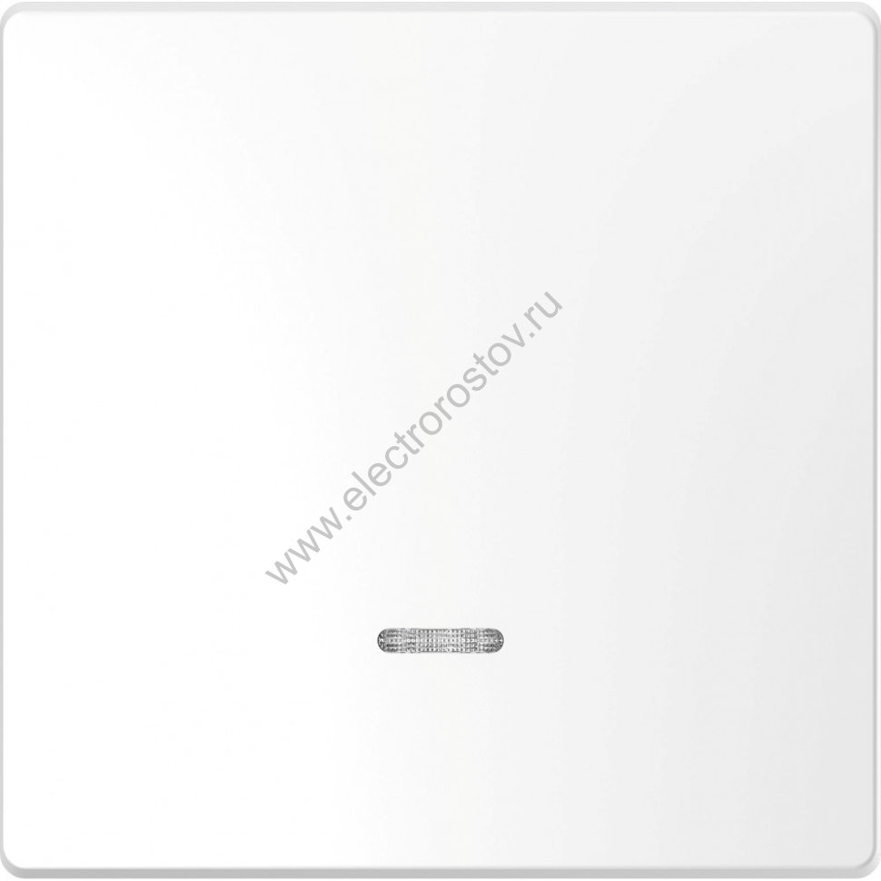 Schneider Electric Merten D-Life Белый Лотос Клавиша 1-ная с линзой для LED модуля