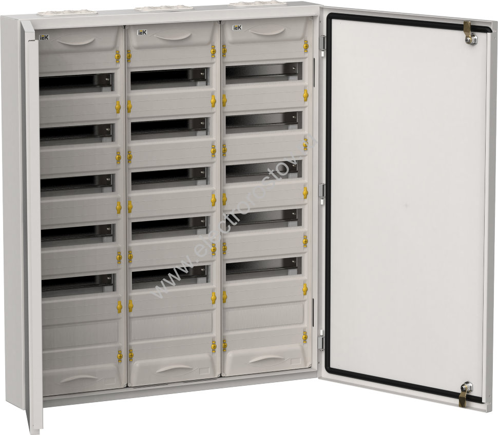 TITAN 5 Корпус мет. ЩРн-216 (3х72) 960х830х140 IP54 сер IEK