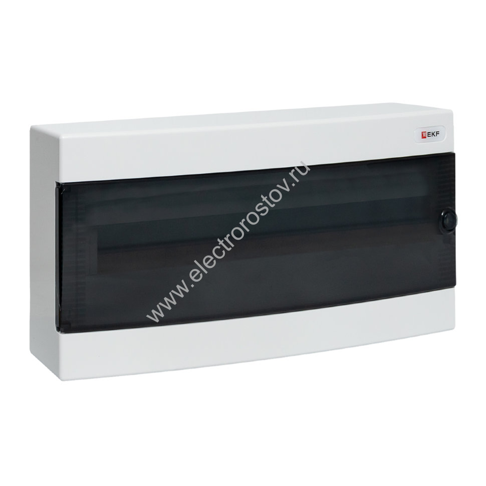 EKF Щит распределительный навесной "Unix" прозрачная дверь 1х24 модулей IP40 EKF PROxima