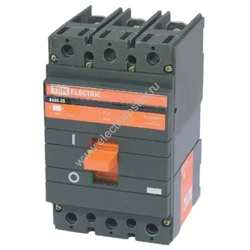 Автоматический выключатель ВА 88-35 3P 100А 35кА TDM