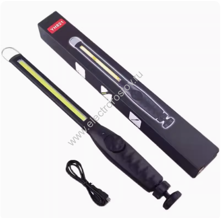 Фонарь светодиодный-переноска на магните LED COB аккумуляторный